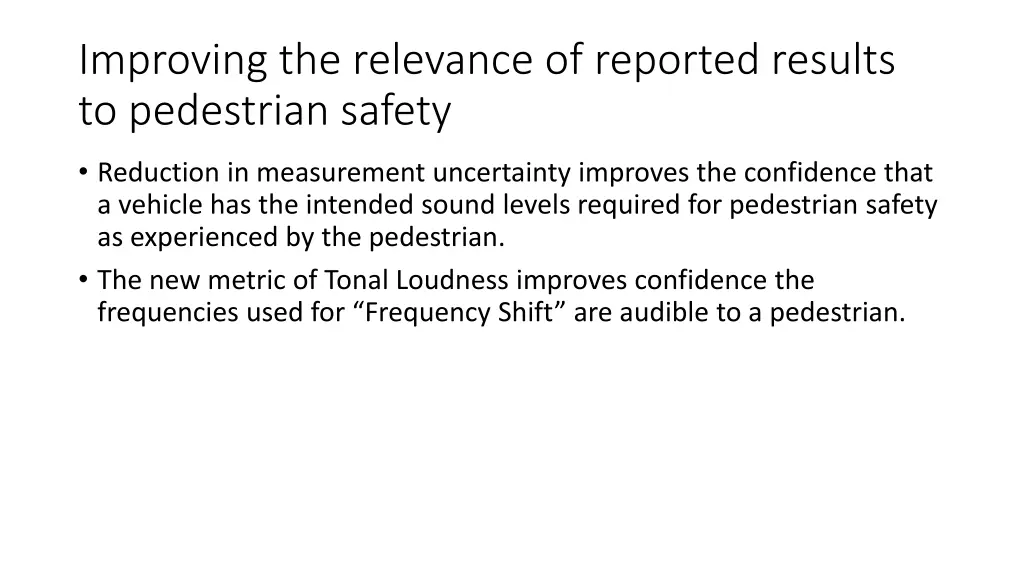 improving the relevance of reported results