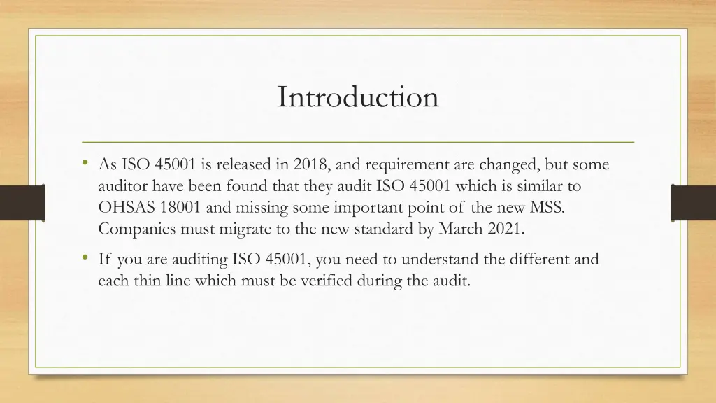 introduction