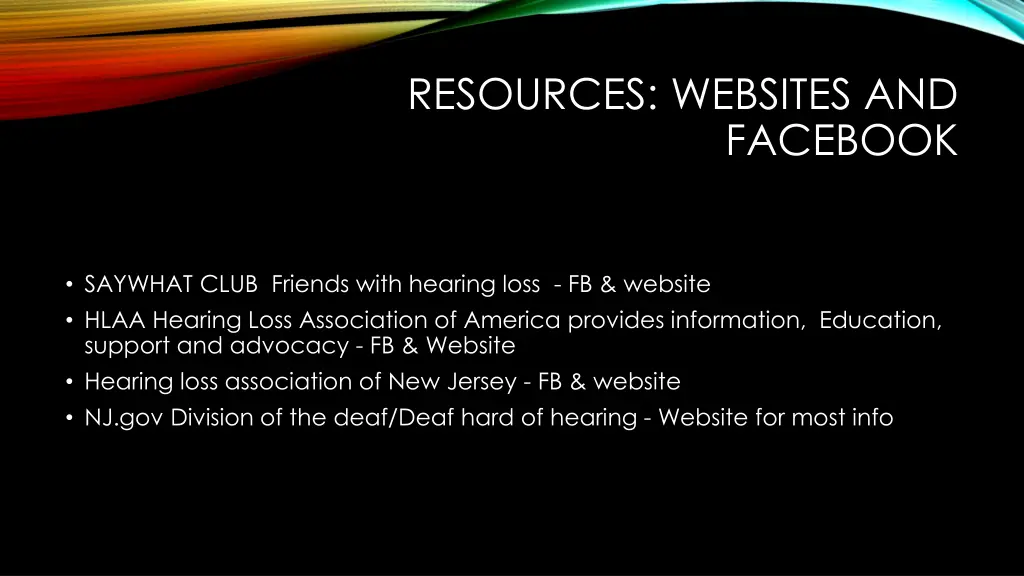 resources websites and