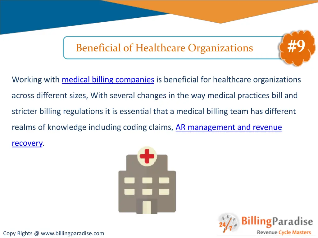 beneficial of healthcare organizations