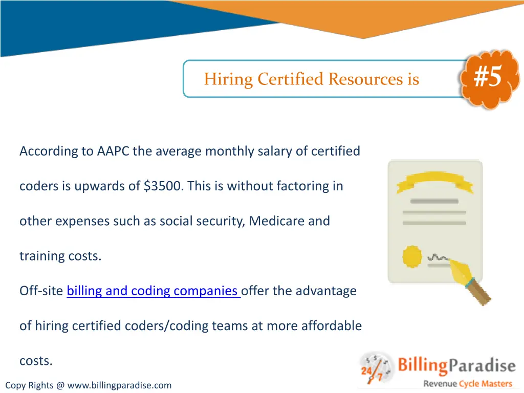 hiring certified resources is