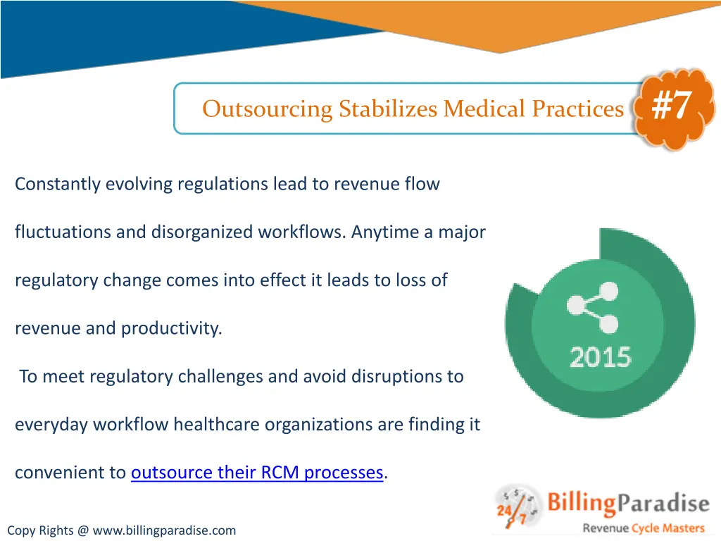outsourcing stabilizes medical practices