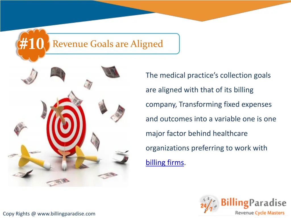 revenue goals are aligned