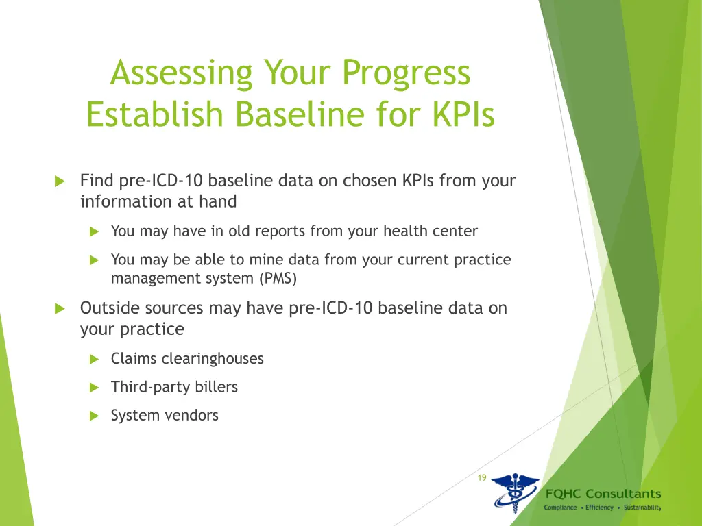 assessing your progress establish baseline