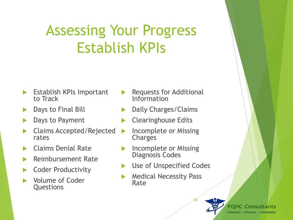 assessing your progress establish kpis