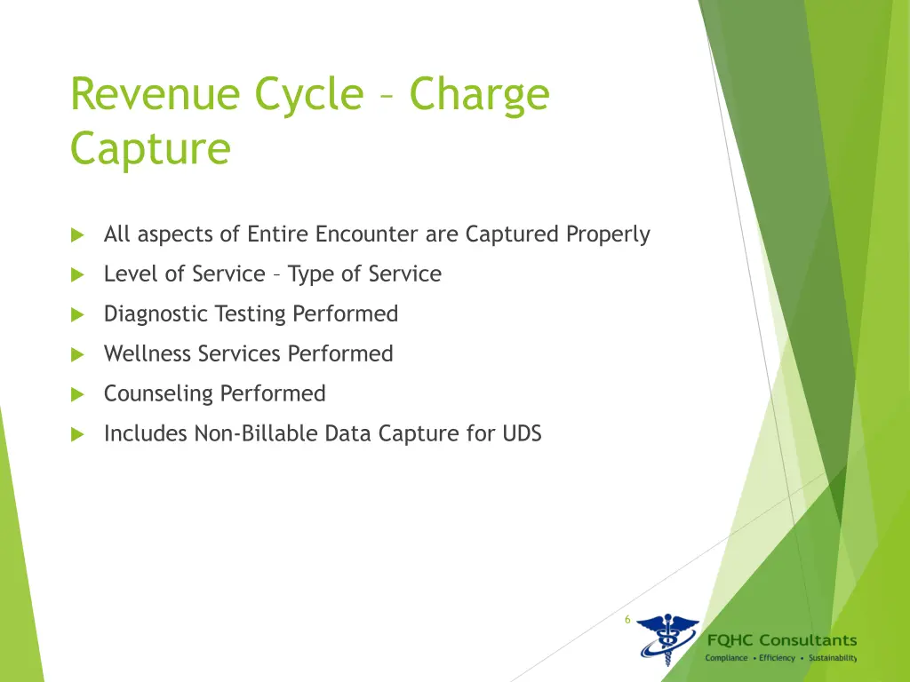 revenue cycle charge capture