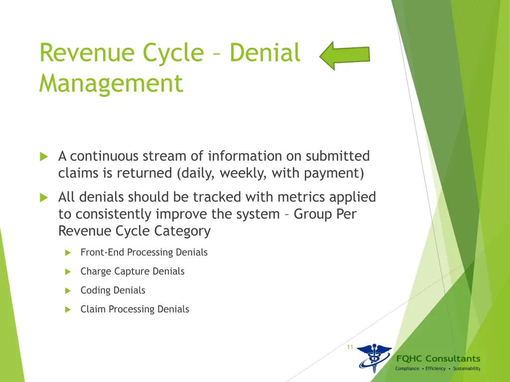 revenue cycle denial management