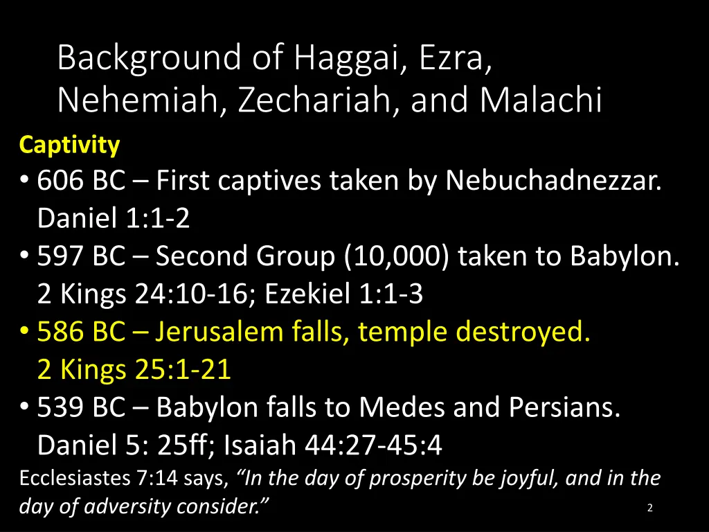 background of haggai ezra nehemiah zechariah