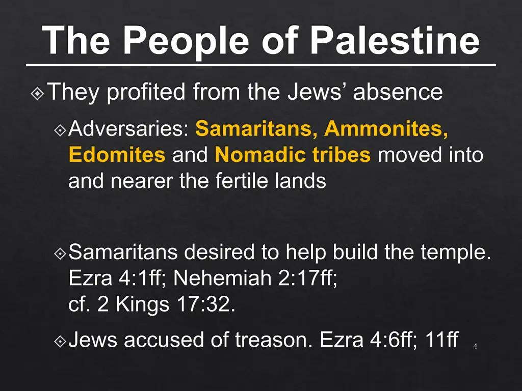 the people of palestine