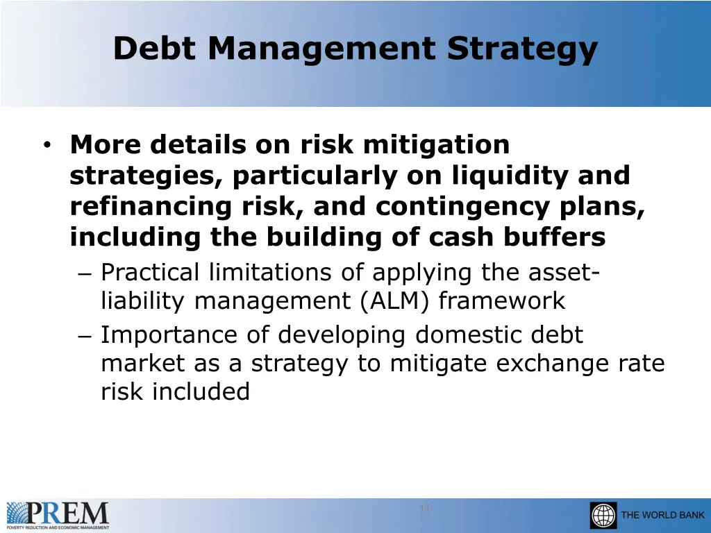 debt management strategy