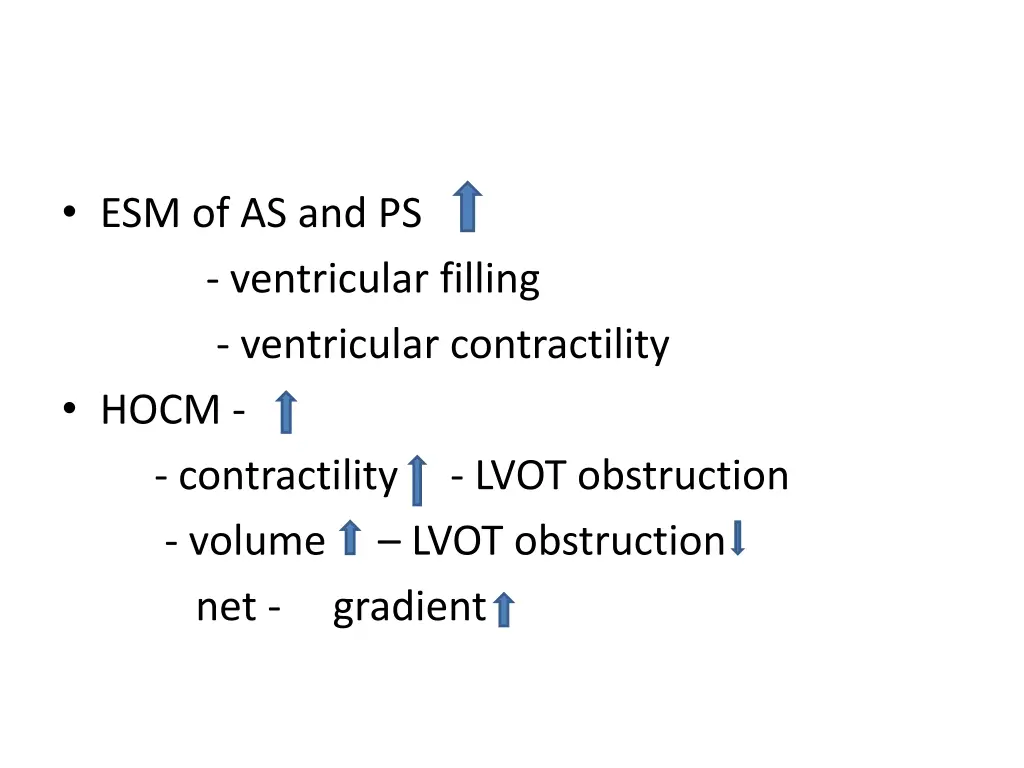esm of as and ps ventricular filling ventricular