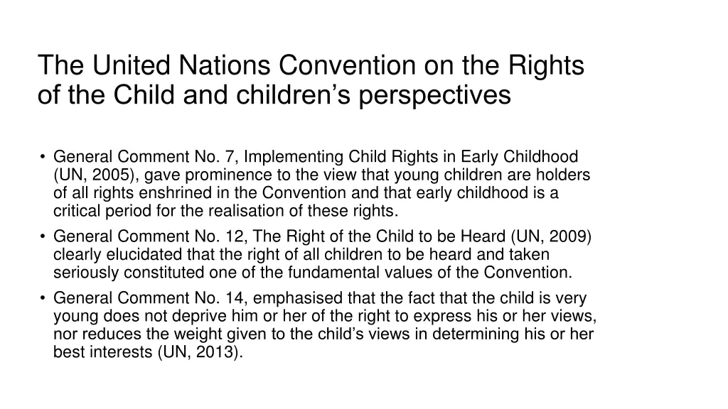 the united nations convention on the rights 1