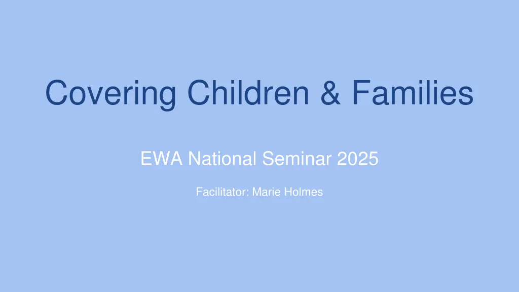 covering children families