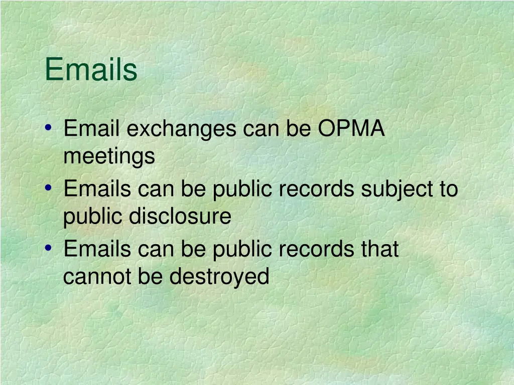 emails