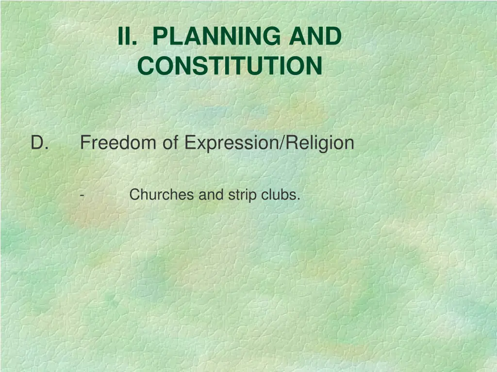 ii planning and constitution 3