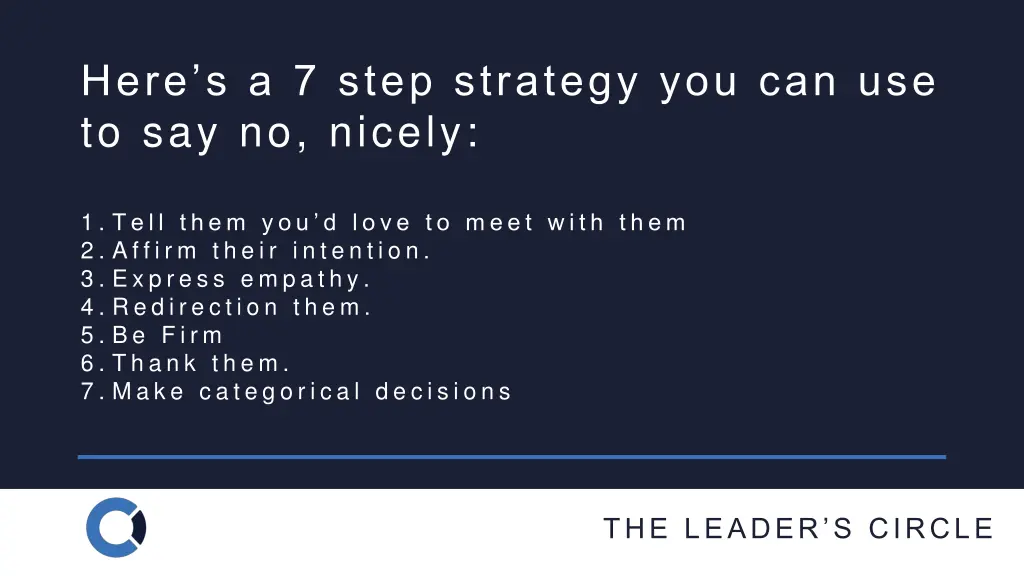 here s a 7 step strategy