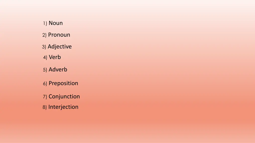 1 noun