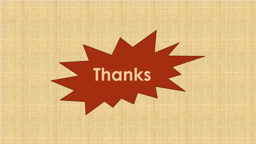 thanks