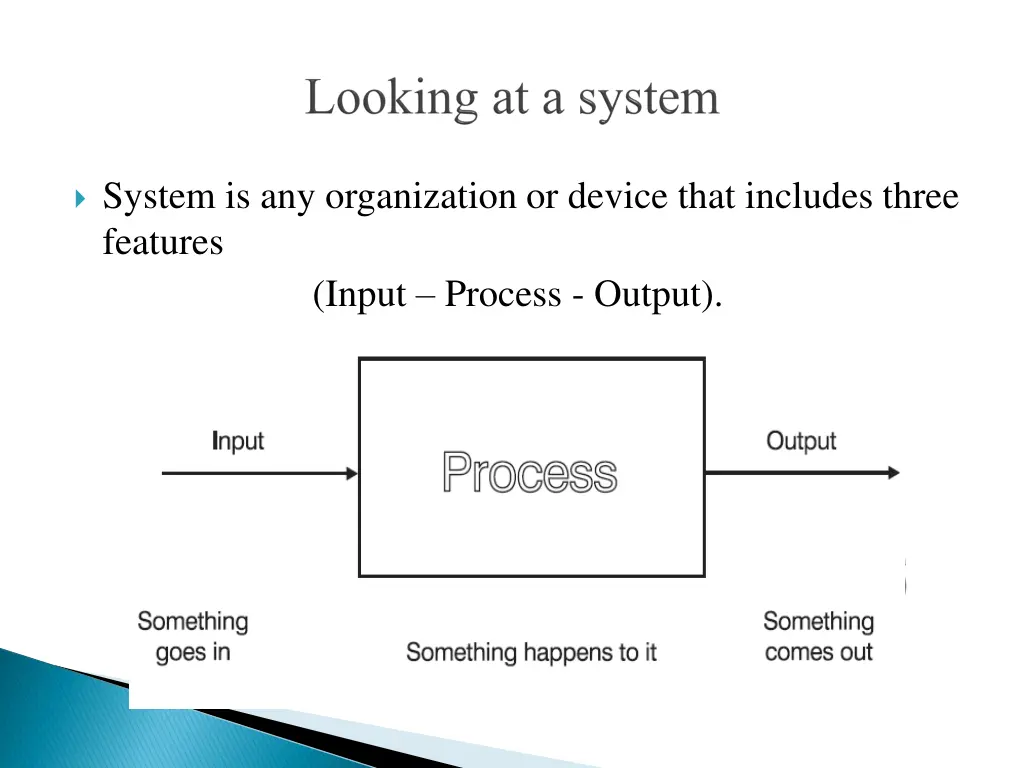 system is any organization or device that