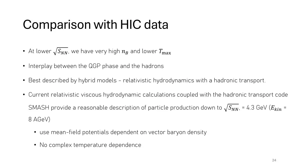 comparisonwithhicdata