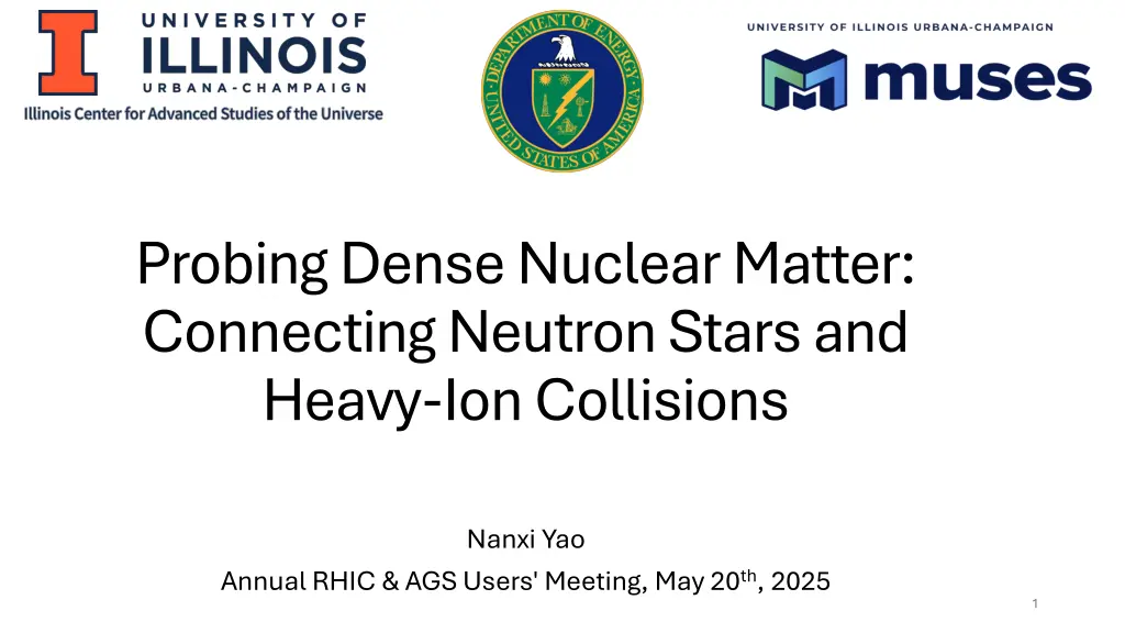 probing dense nuclear matter connecting neutron