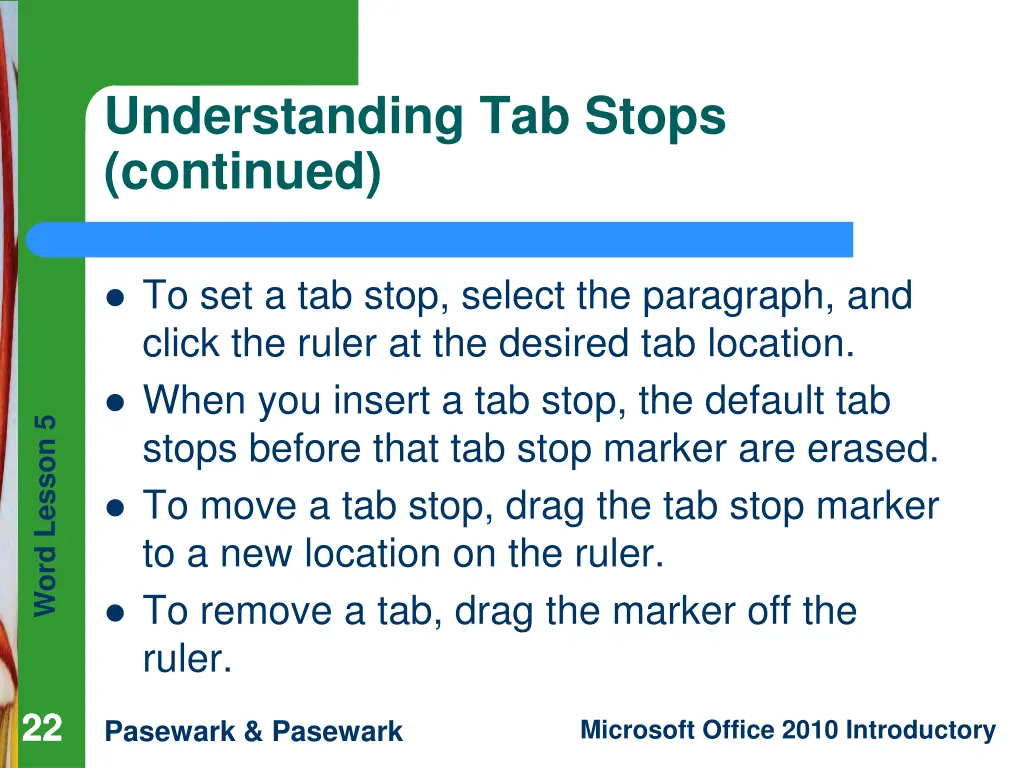 understanding tab stops continued 1