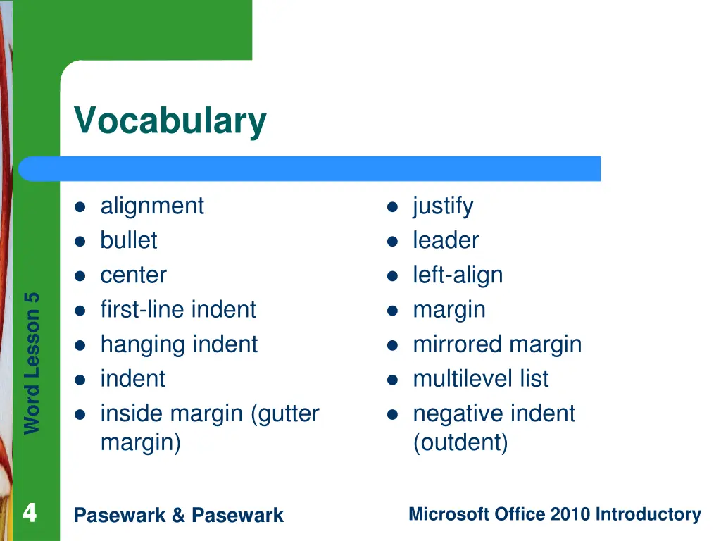 vocabulary