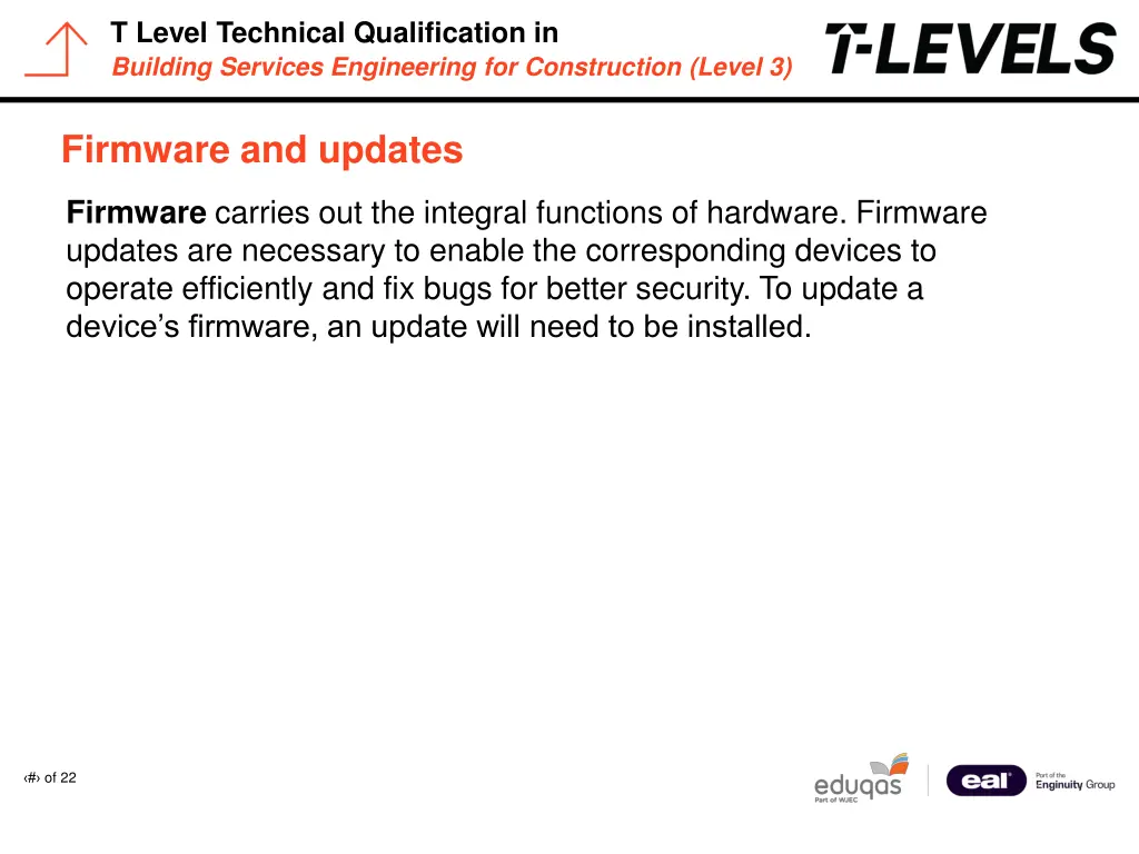 t level technical qualification in building 13