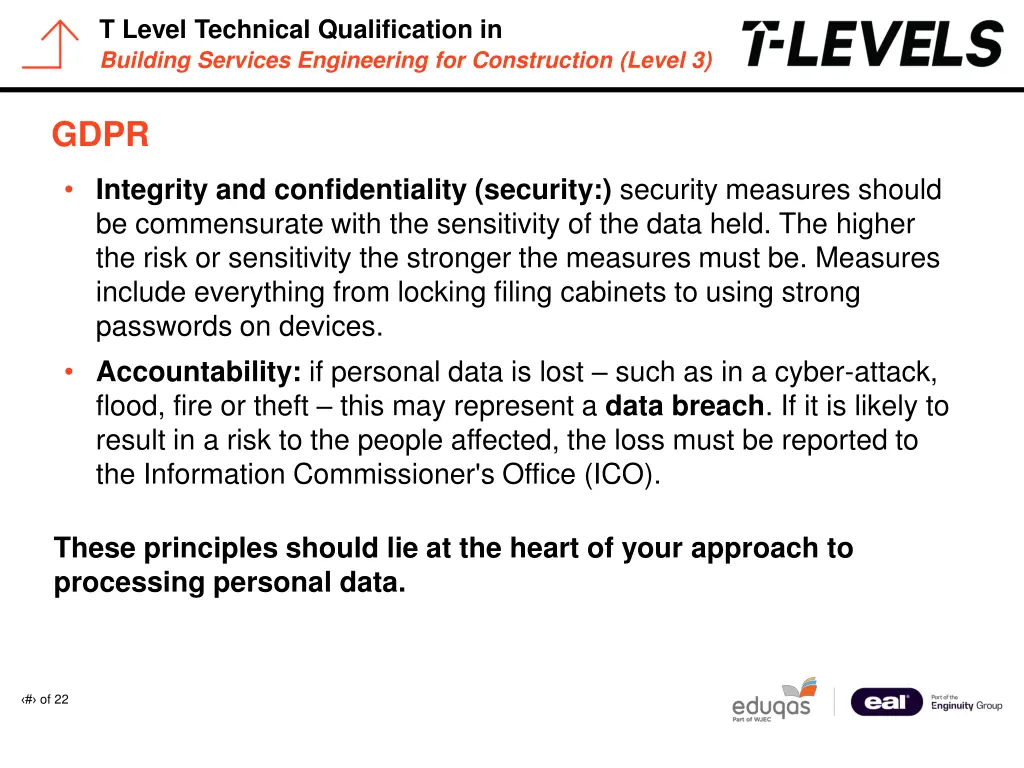 t level technical qualification in building 4