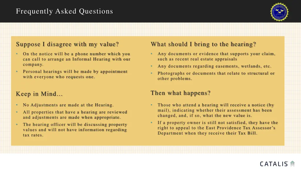 frequently asked questions