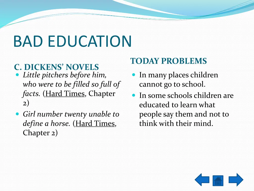 bad education
