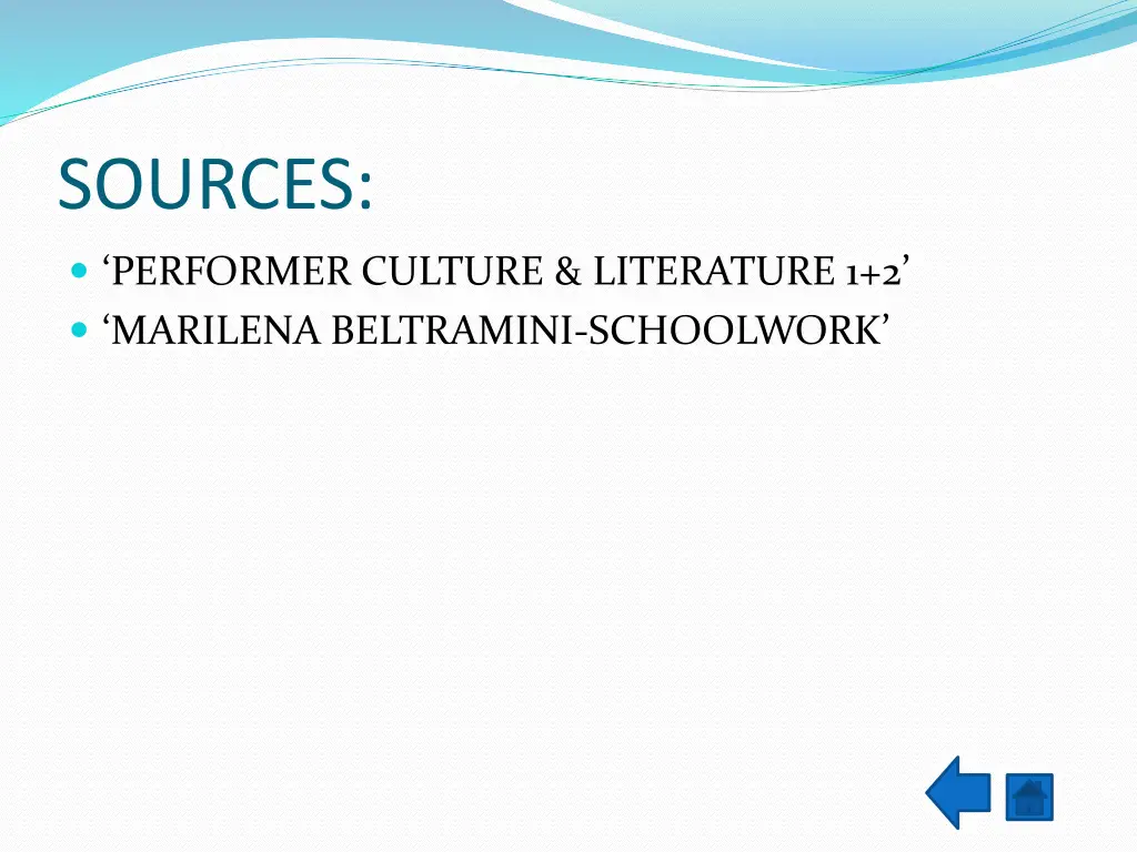 sources