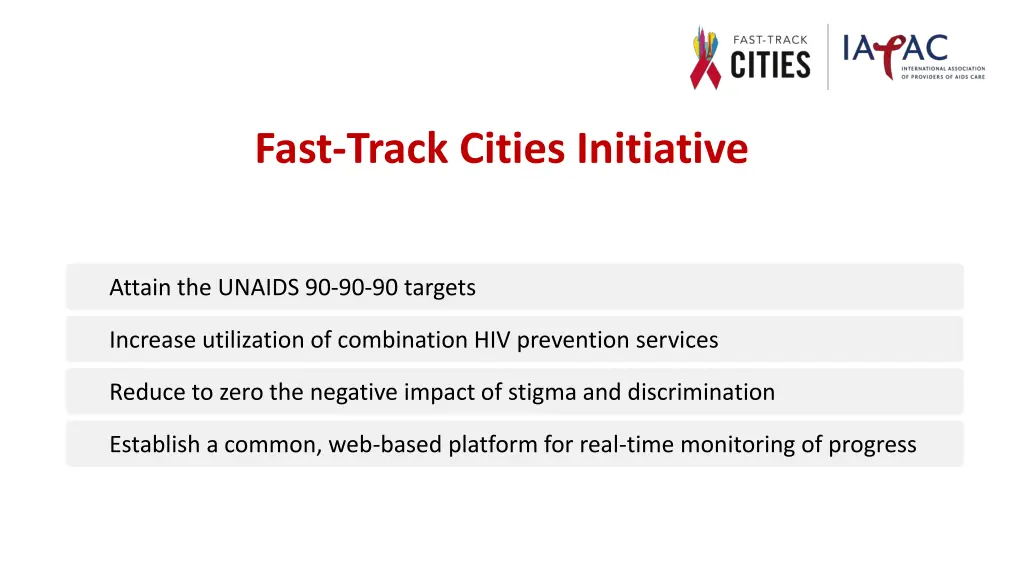 fast track cities initiative