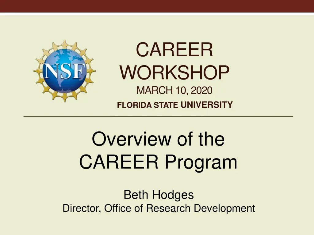 career workshop march 10 2020 florida state
