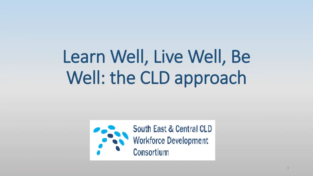 learn well live well be learn well live well