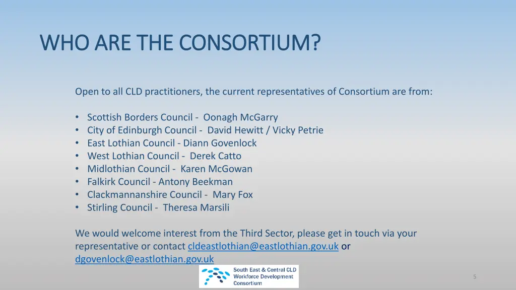 who are the consortium who are the consortium