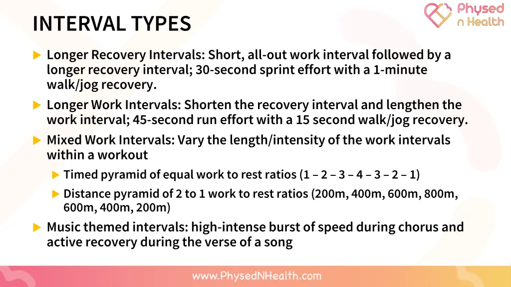 interval types