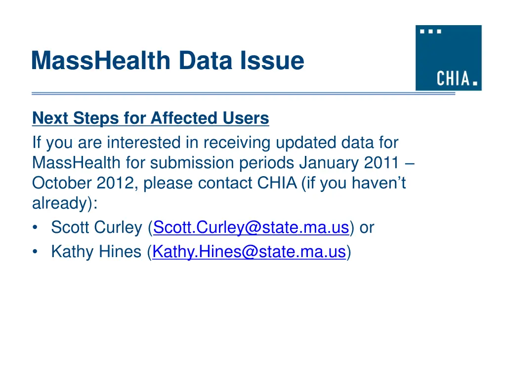 masshealth data issue 2