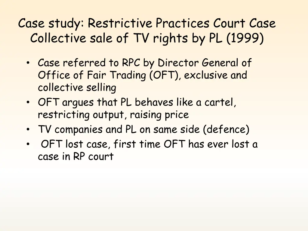 case study restrictive practices court case