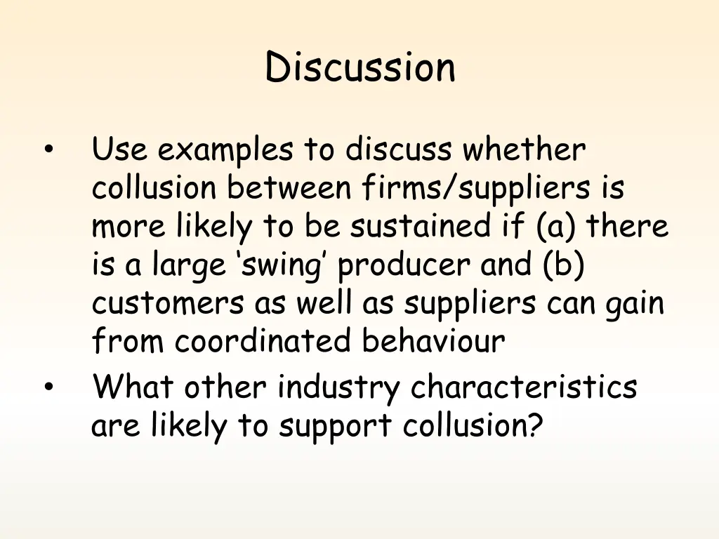 discussion