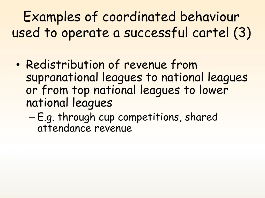 examples of coordinated behaviour used to operate 1