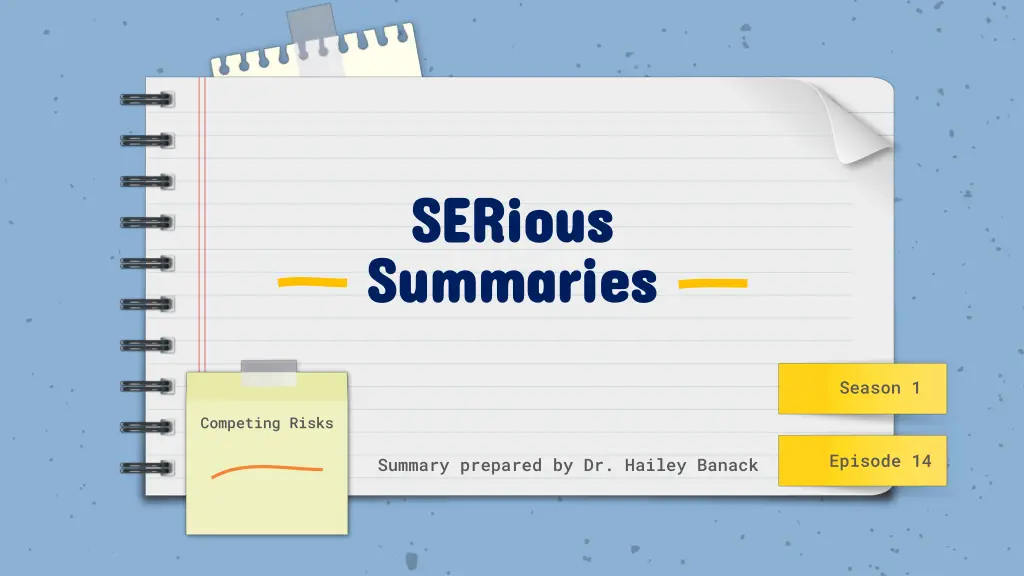 serious serious summaries summaries