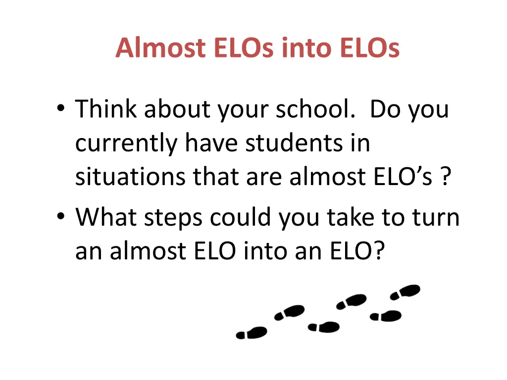 almost elos into elos