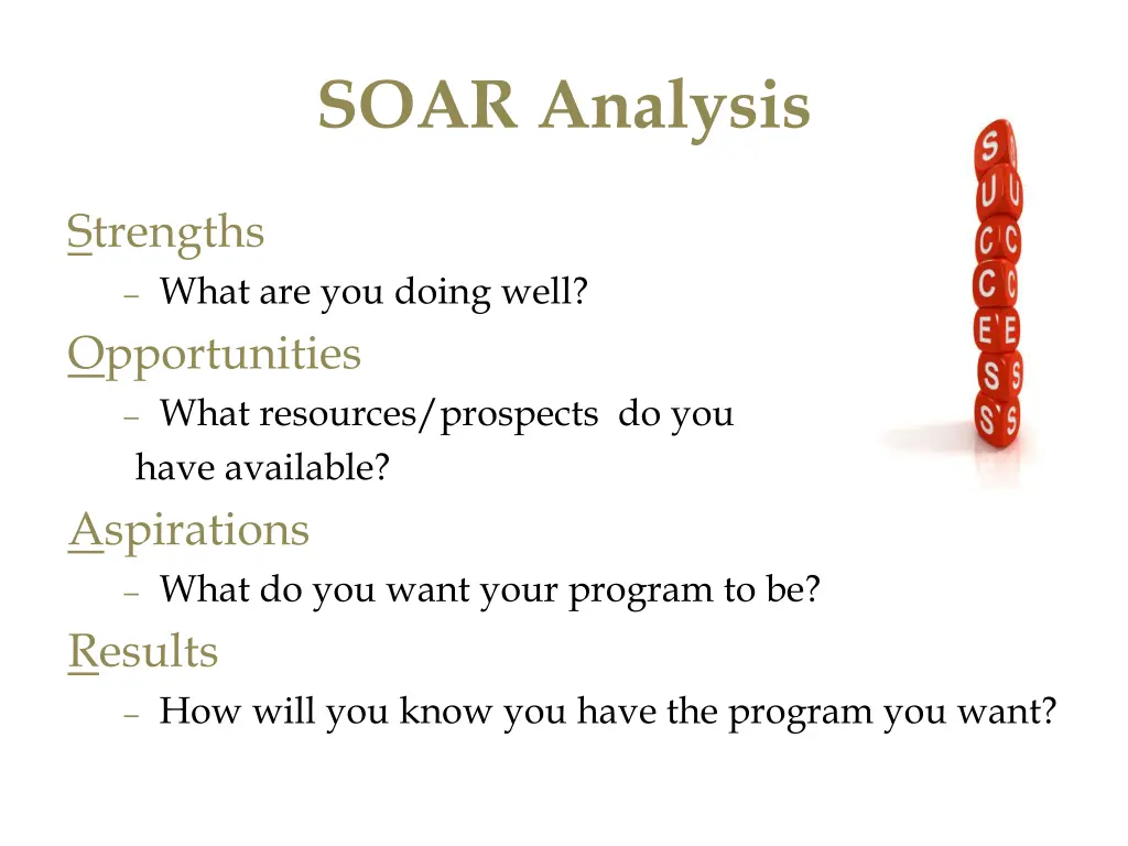 soar analysis
