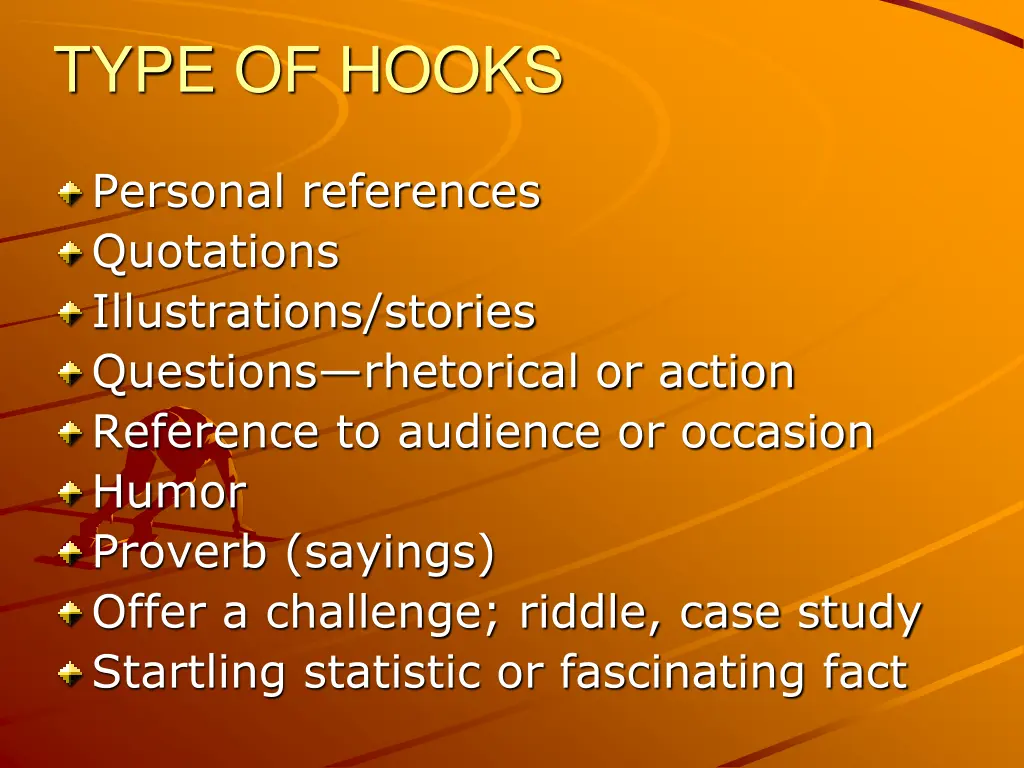type of hooks 6