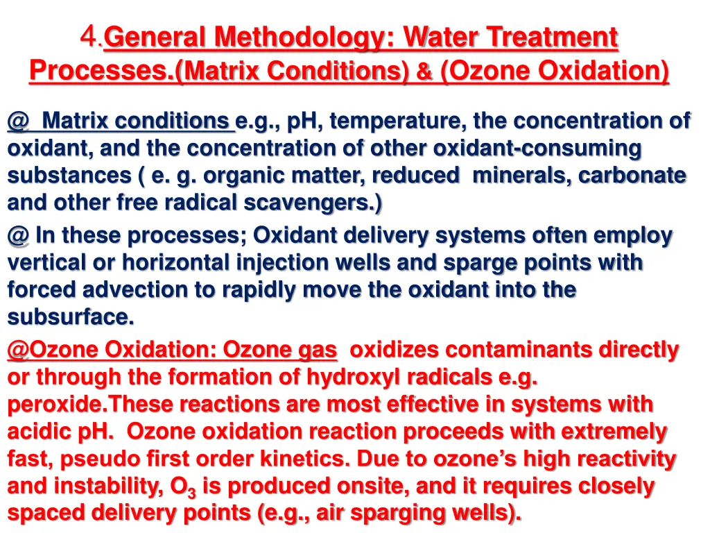 4 general methodology water treatment processes 3