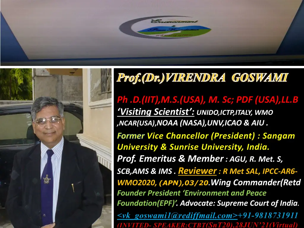 prof dr virendra goswami