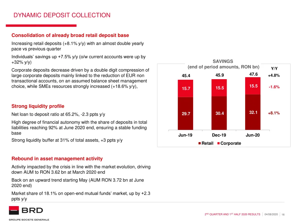 dynamic deposit collection