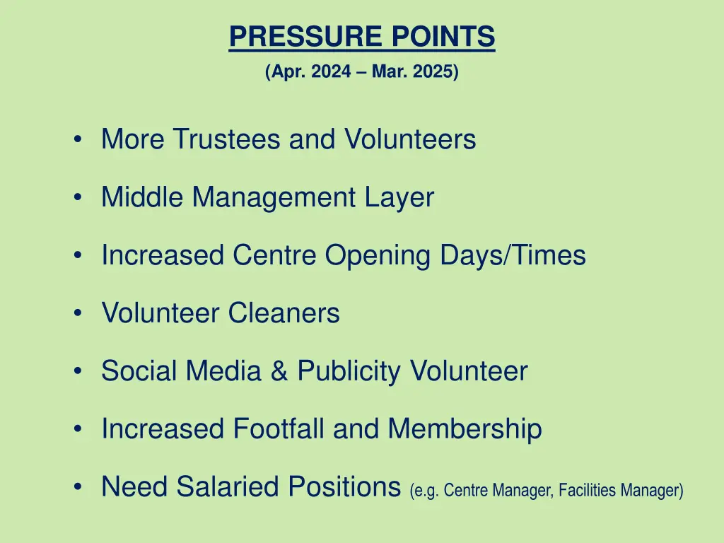 pressure points apr 2024 mar 2025