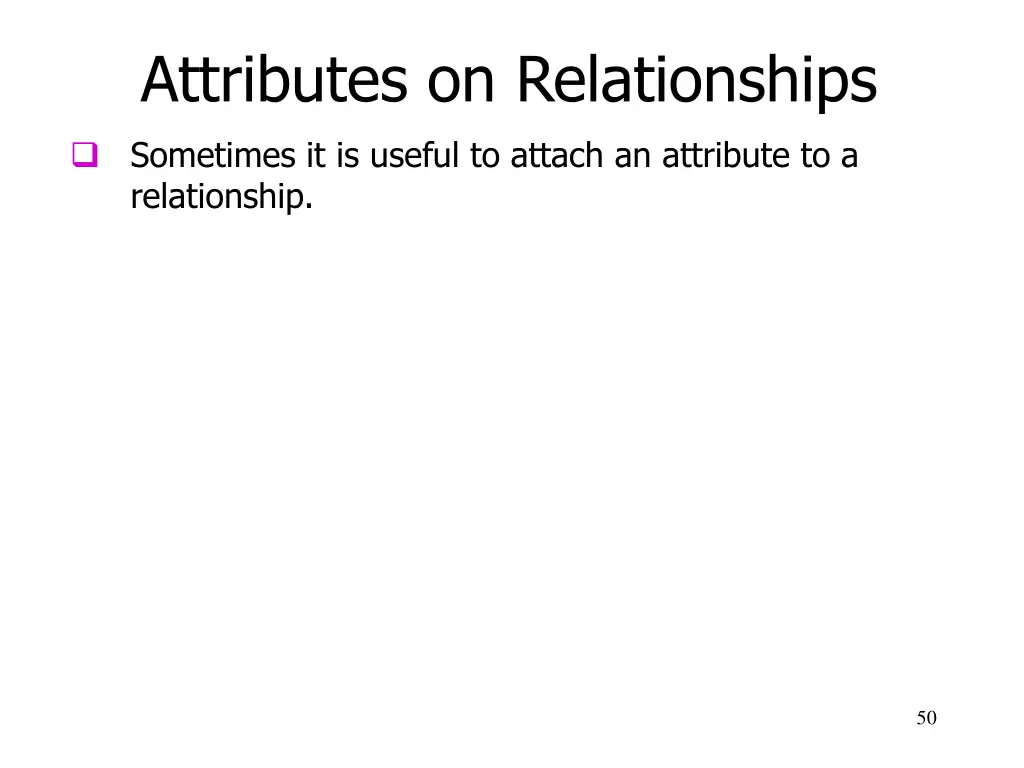 attributes on relationships